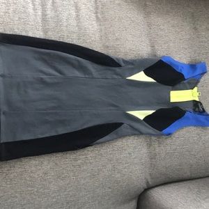 Bebe Colour Block Dress